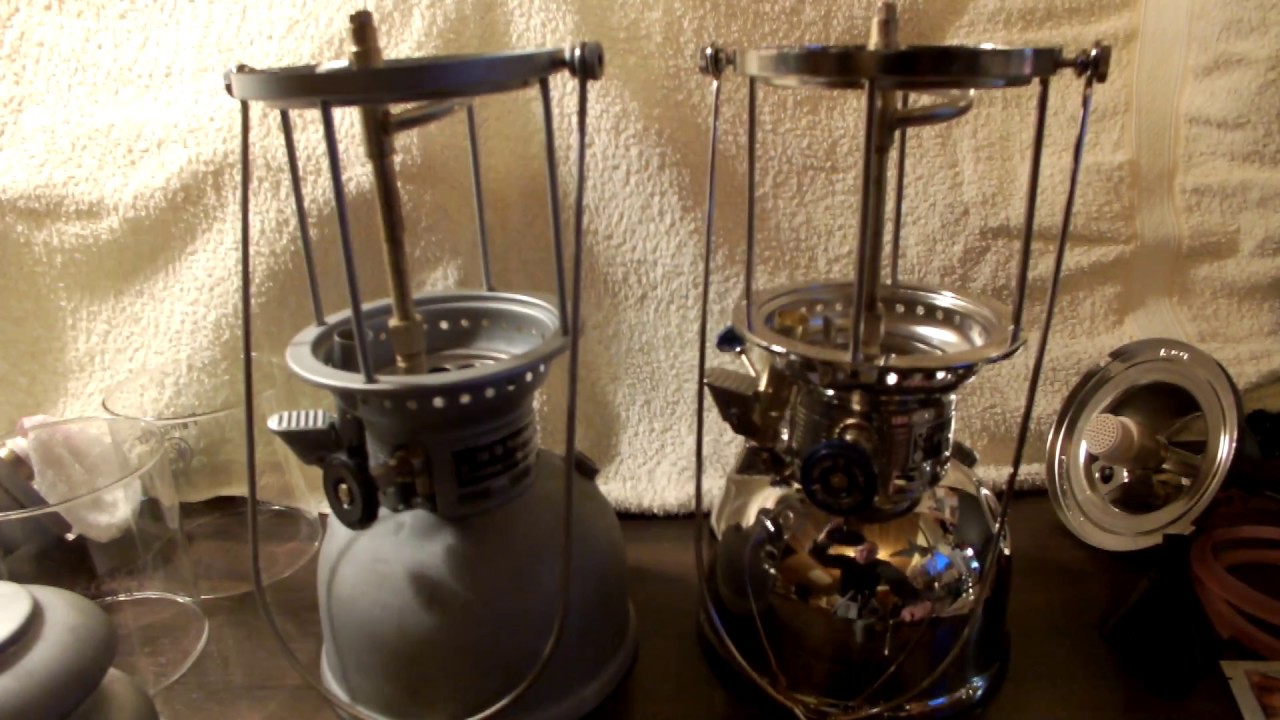 Petromax HK 500 und Geniol Petroleumlampe Starklichtlampe Vergleich Unboxing