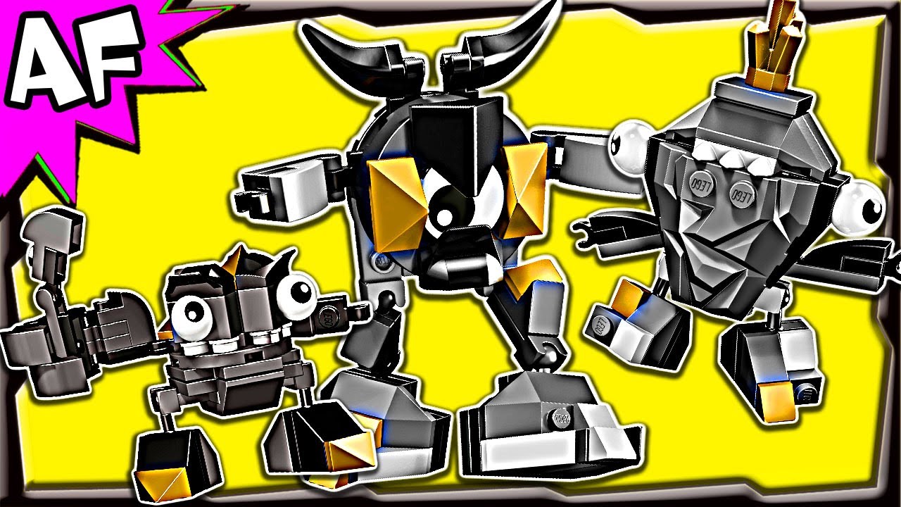 Lego Mixels CRAGSTERS Series 1: Krader, Seismo & Shuff 41503 41504 41505 Animated Building Review