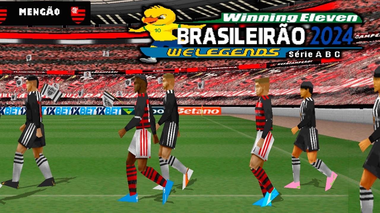 SAIU Brasileirão 2024 para PS1! Campeonato Brasileiro com Séries A, B e C