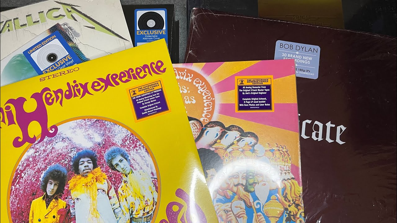 ASMR Vinyl Unboxing #2: Michael Jackson, Tool, Bob Dylan, Jimi Hendrix and More!