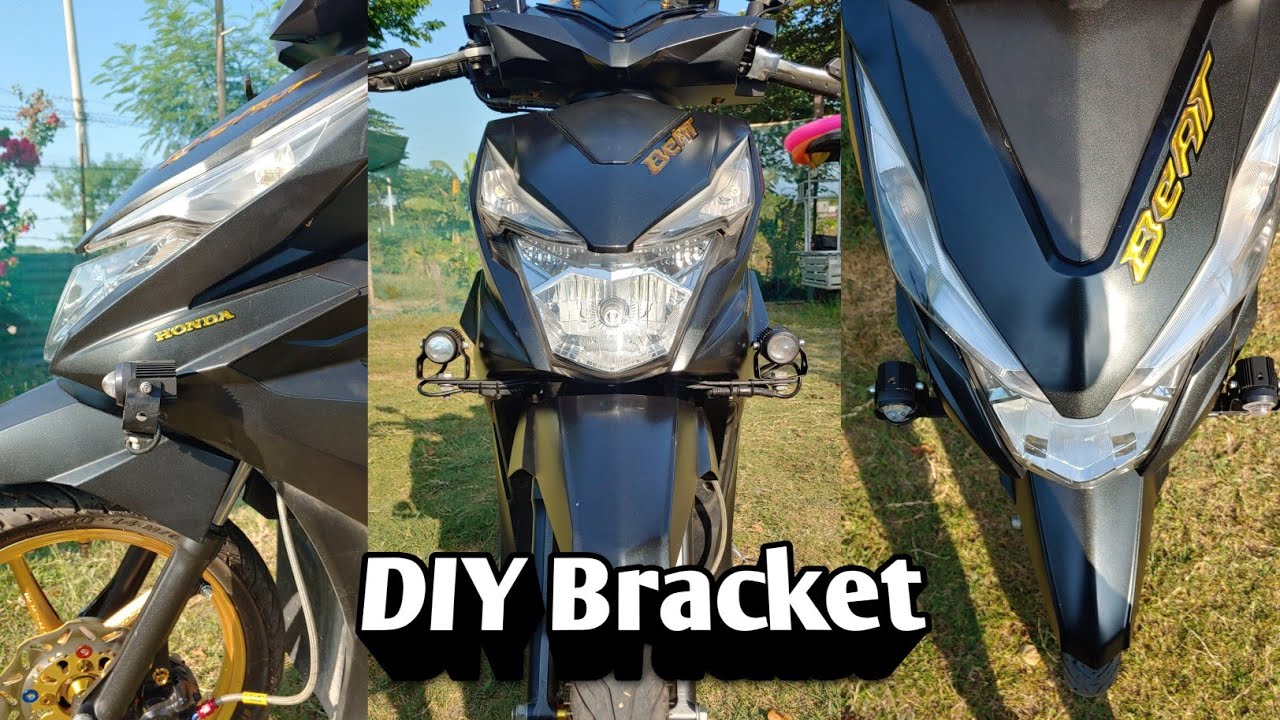 DIY Mini Driving Light Bracket