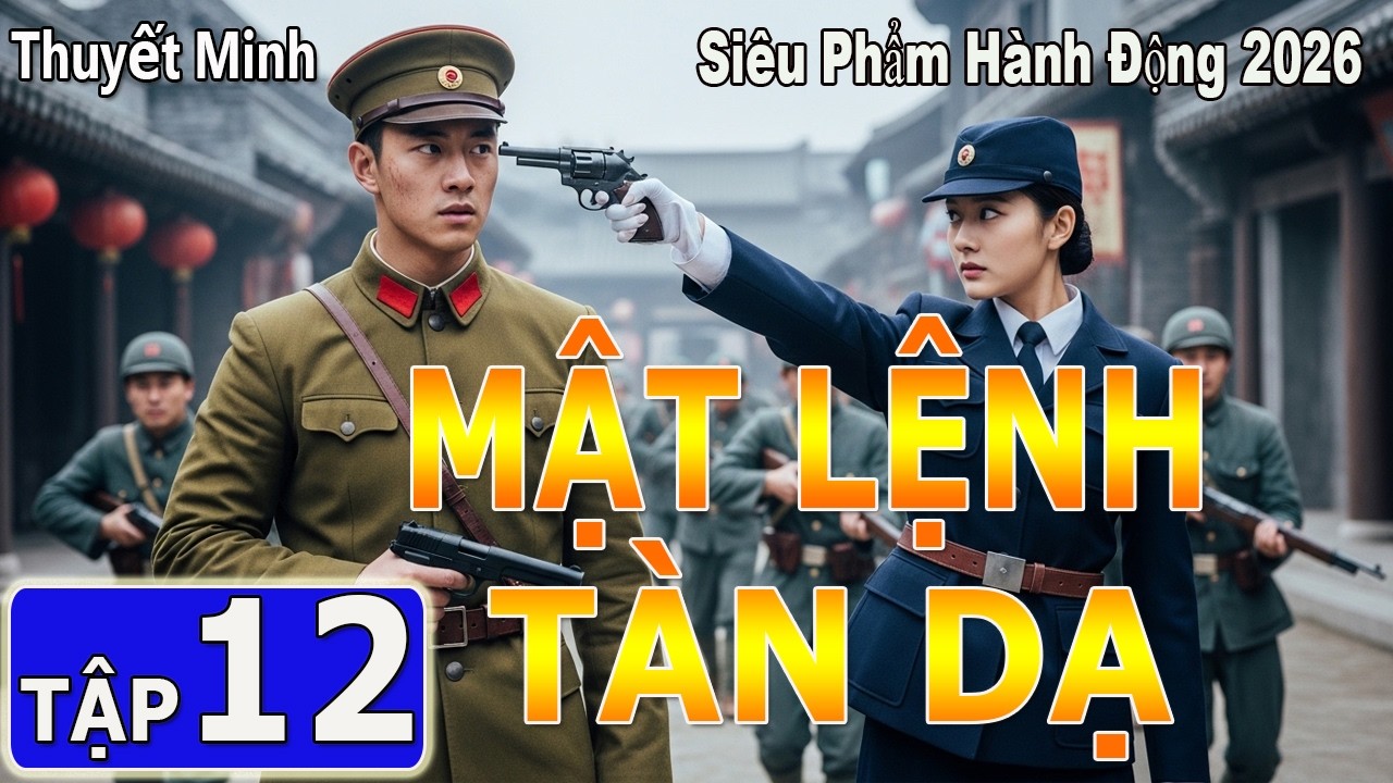 MẬT LỆNH TÀN DẠ [ THUYẾT MINH ] - Tập 12| Siêu Phẩm Hành Động Truy Quét Nội Gián Đỉnh Cao| FULL HD