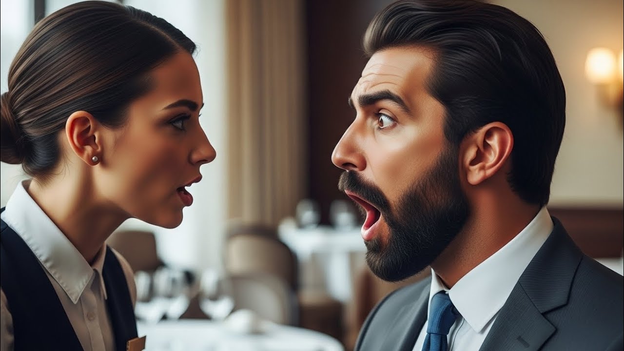 Billionaire Shocked by Waitress: One Simple Gesture Changes Everything