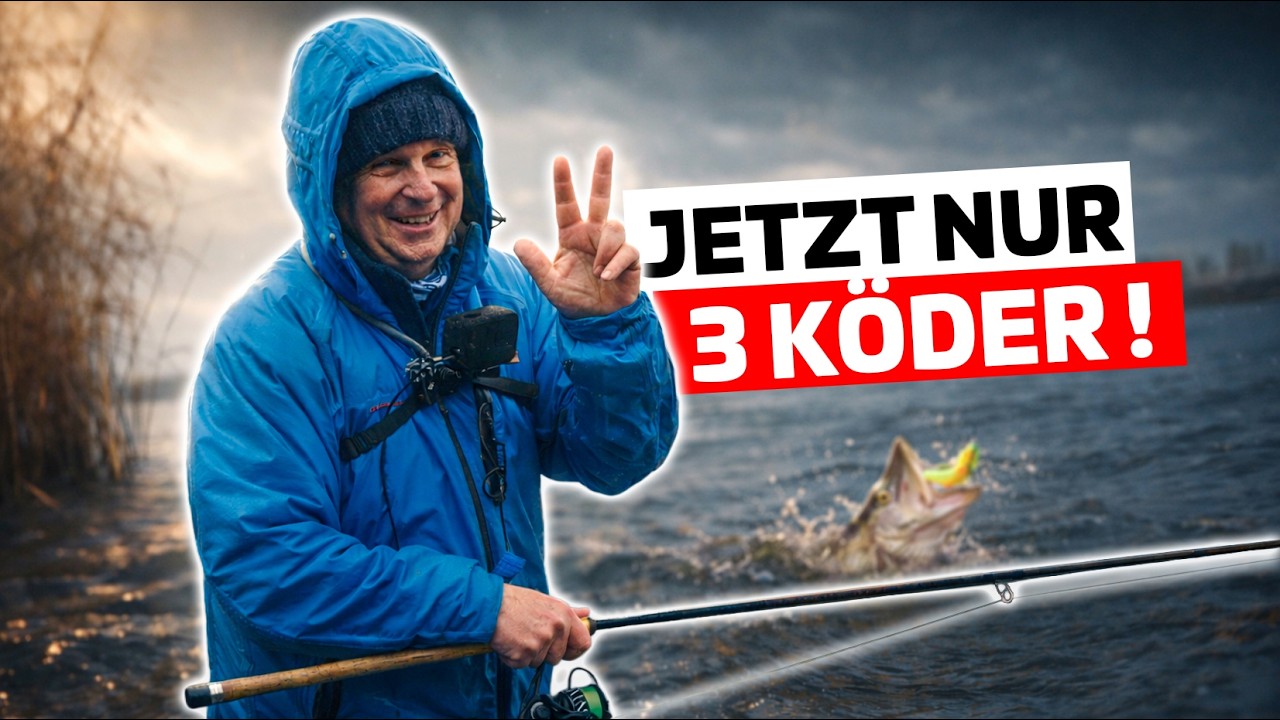 Angeln im Frühjahr: Langsame Köder bringen Bisse