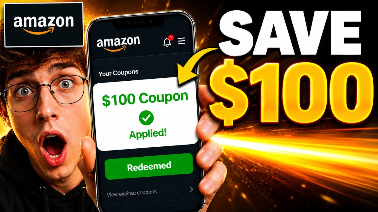 NEW Amazon Promo Codes 2026 😱 Get $100 OFF Coupon Codes!