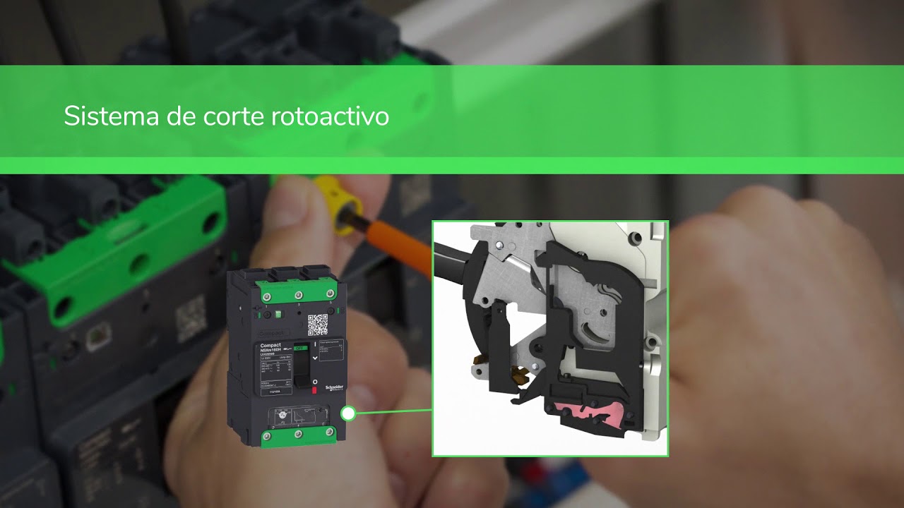 Nuevo Compact NSXm de Schneider Electric. Innovación en interruptores automáticos de caja moldeada.