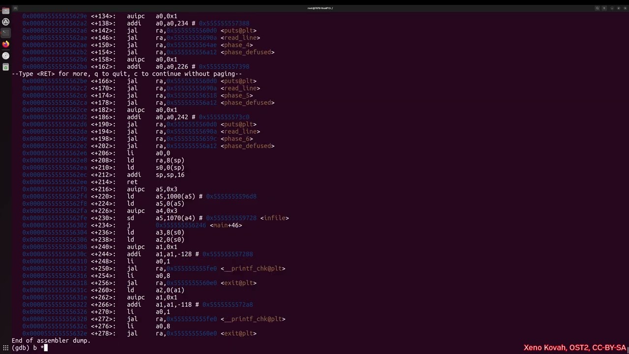 Arch1005: Введение в лабораторную работу по созданию бинарной бомбы на RISC-V Assembly 14 и прохо...