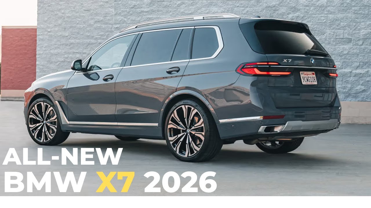 BMW X7 2026 года: шокирующие новые дизайнерские решения