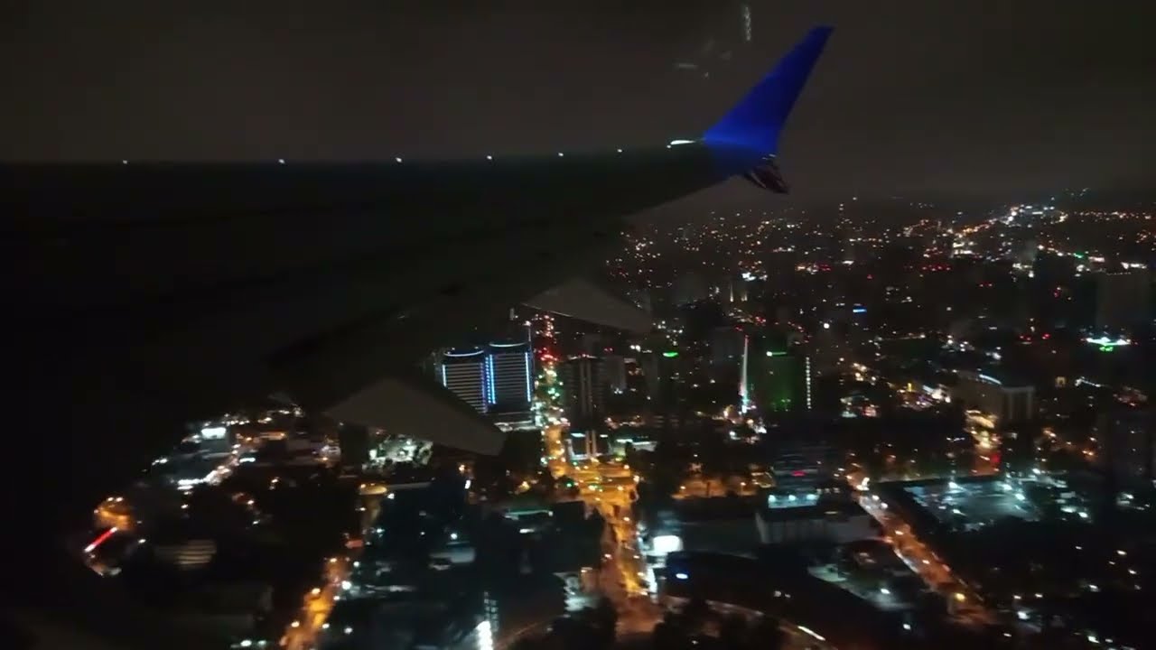 Vuelo nocturno #youtube #avion #viaje