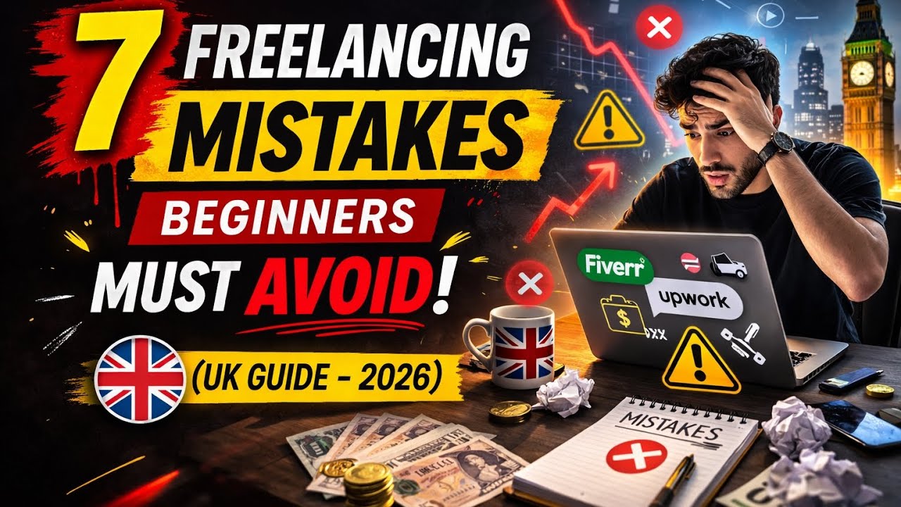 7 Freelancing Mistakes Beginners Must Avoid in 2026 (UK Guide)!!