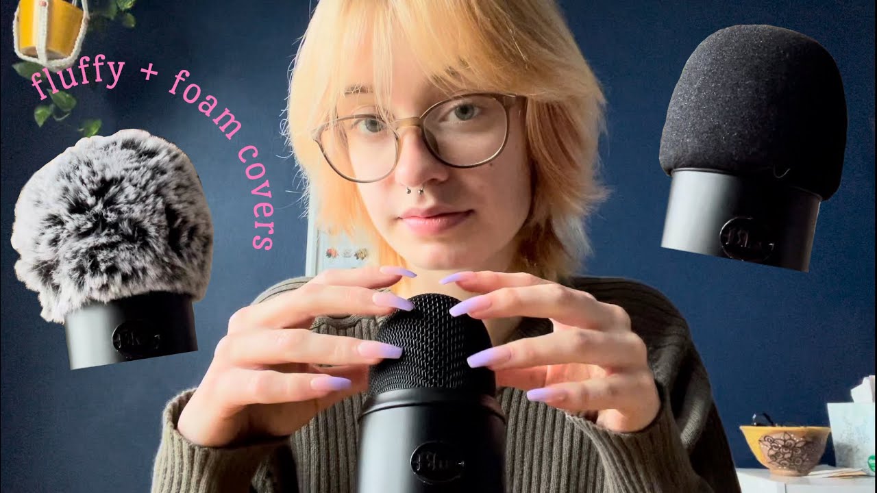 (ASMR) this mic scratching will put you in a trance!