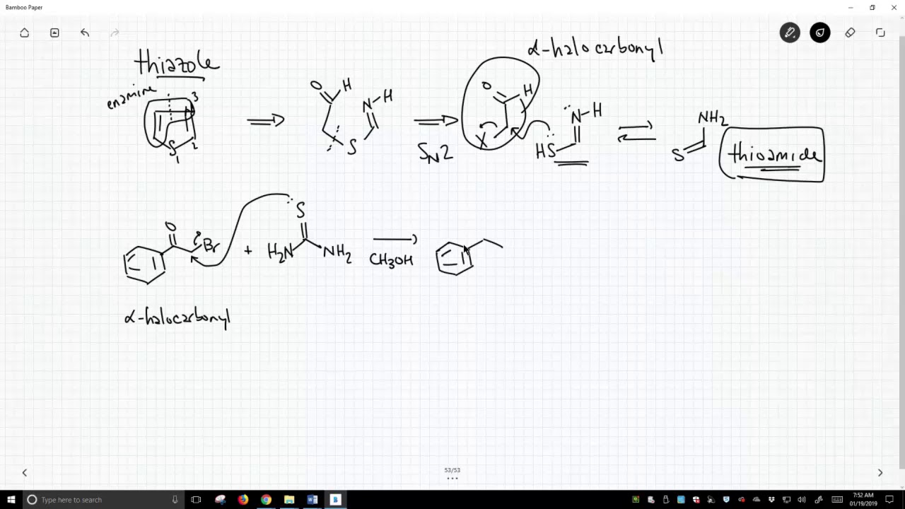 synthesis of thiazoles