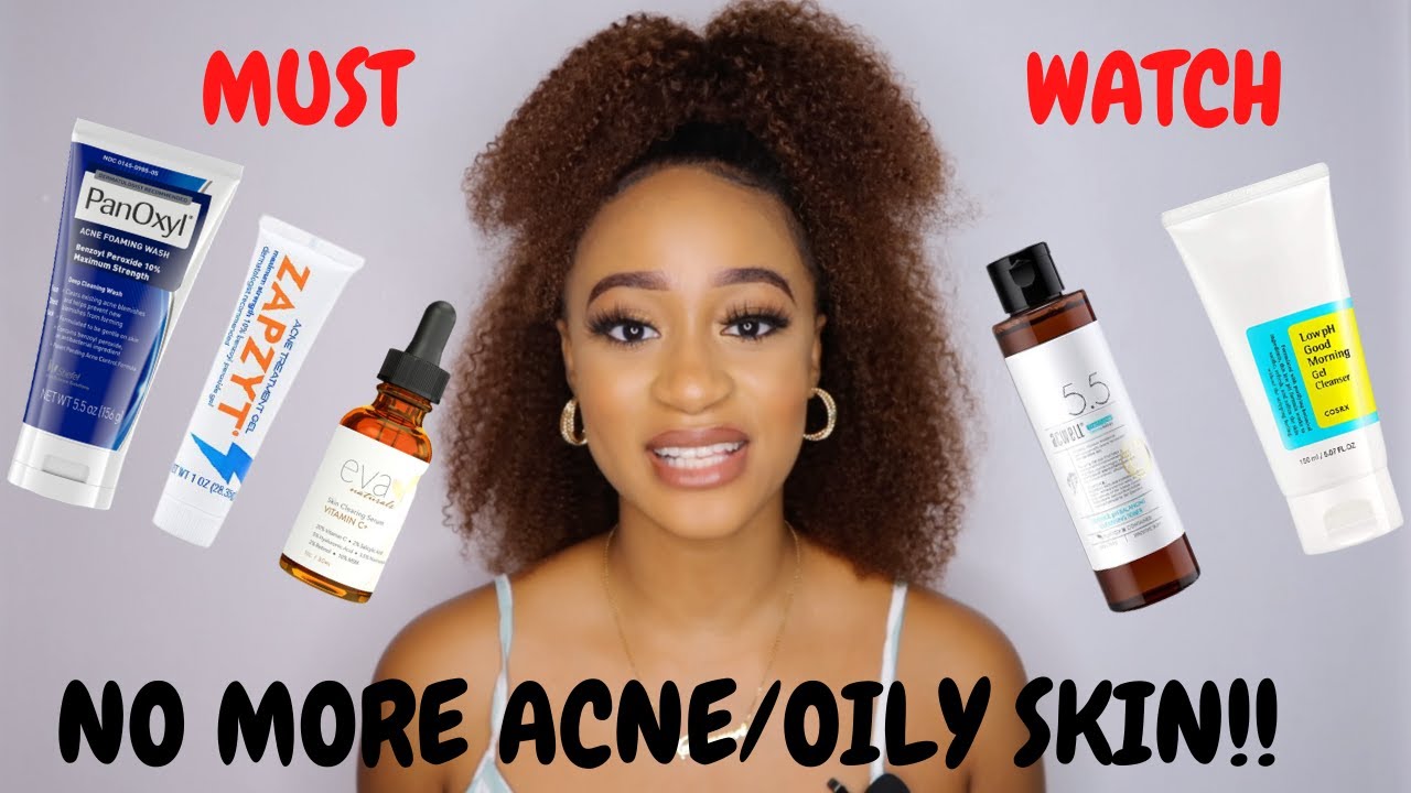 CHEAP PRODUCTS THAT WORK FOR OILY/SENSITIVE/ACNE PRONE SKIN! RESULTS IN 1 WEEK! NOCLICKBAIT 2021