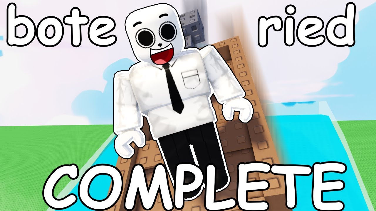 Я завершил прохождение Bote Ried в Roblox...