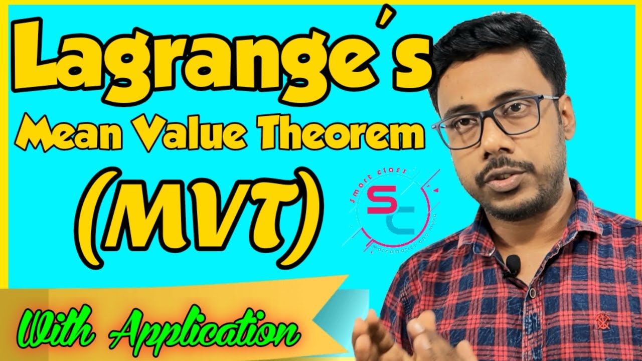 Lagrange's Mean Value Theorem || MVT || Class 12 Math ( Bengali )
