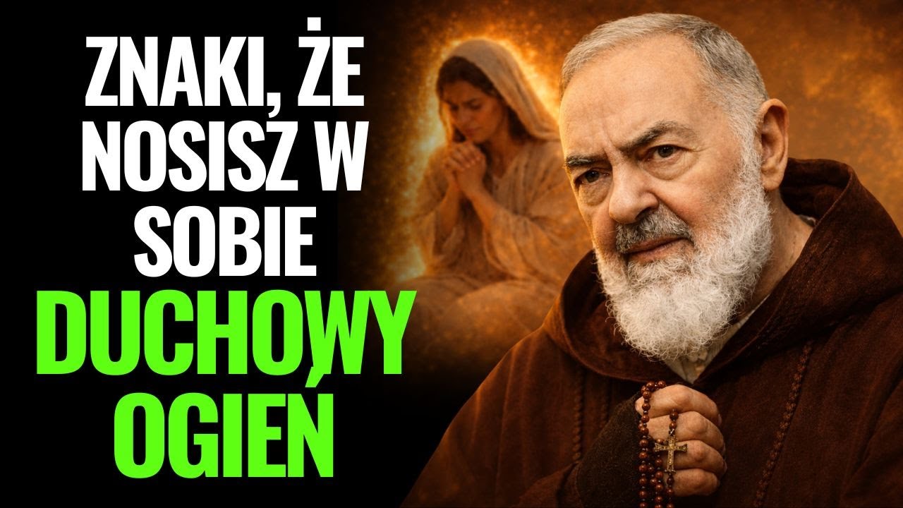 Ojciec Pio | jeśli masz te 5 znaków, ogień boży mieszka w tobie