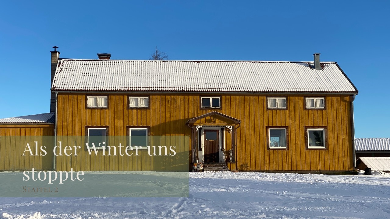 Winter über Nacht - mit so viel Schnee hatten wir nicht gerechnet - Leben auf 55ha in Nordschweden