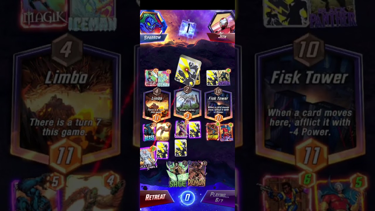 New card Joaquin Torres #gameplay 3 #marvelsnap #marvel  #marvelcomics #falcon #marvelgames