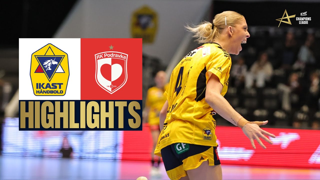 Ikast H&aring;ndbold 🆚 HC Podravka | Highlights | EHF Champions League Women 2025/26