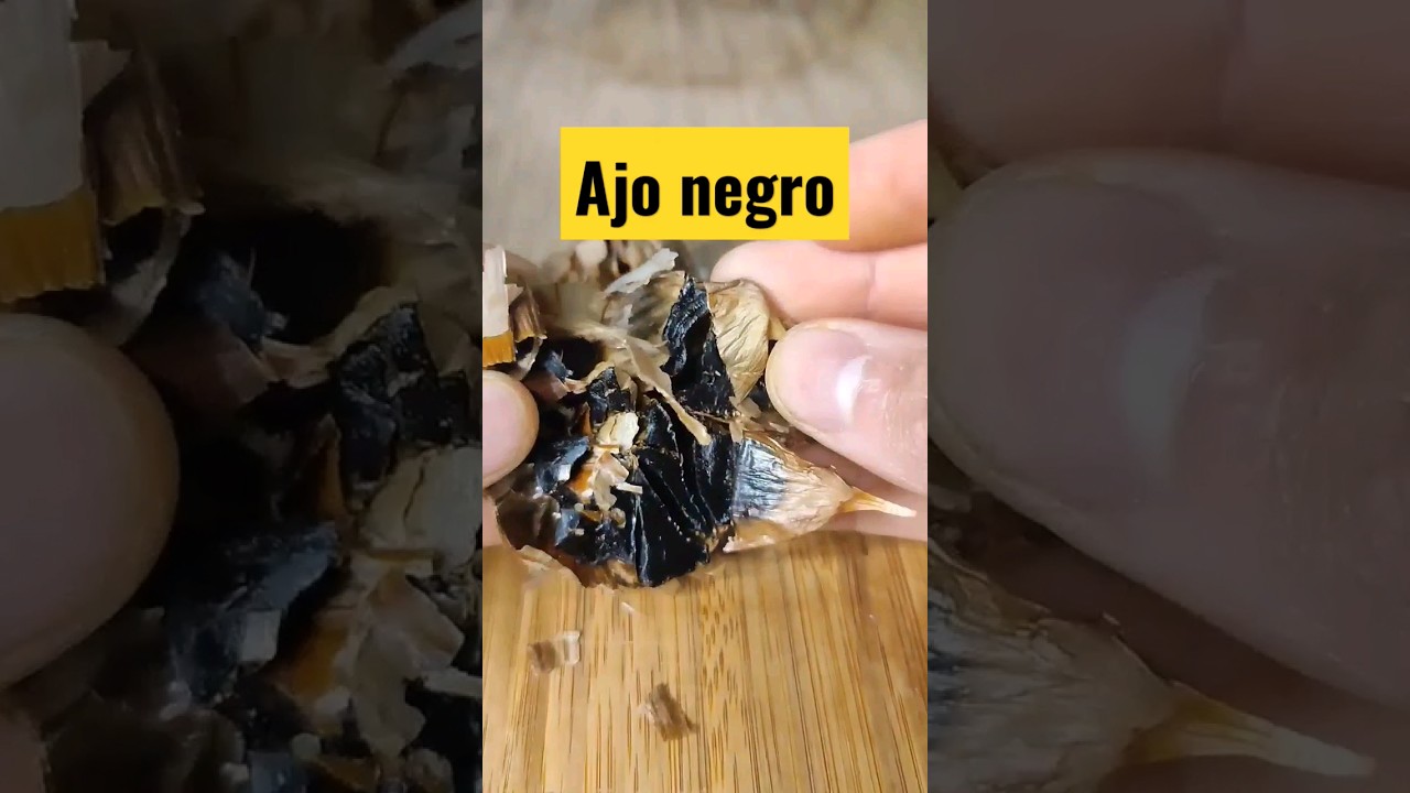 Ajo negro #shorts #cocina #cocinafacil #ajonegro