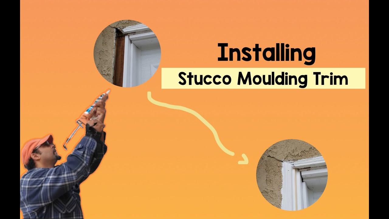 How to Install Stucco Moulding (Simple)