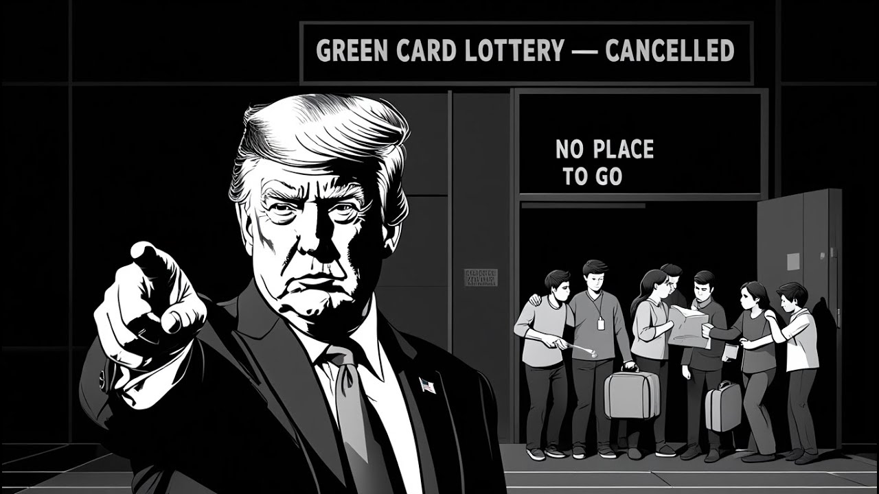 Конец американской мечты? Green Card Lottery ОТМЕНЕНА при Трампе