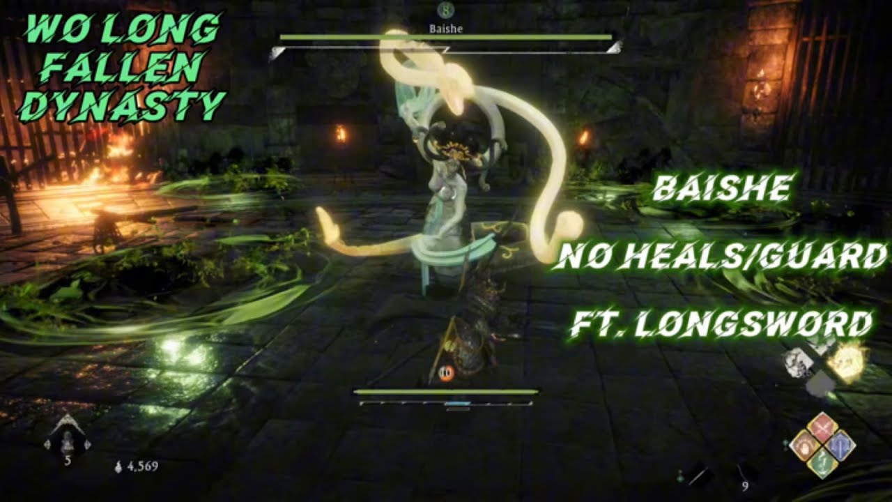 Mytha in the Three Kingdoms Era | Wo Long - Baishe (No Heals/Guard)