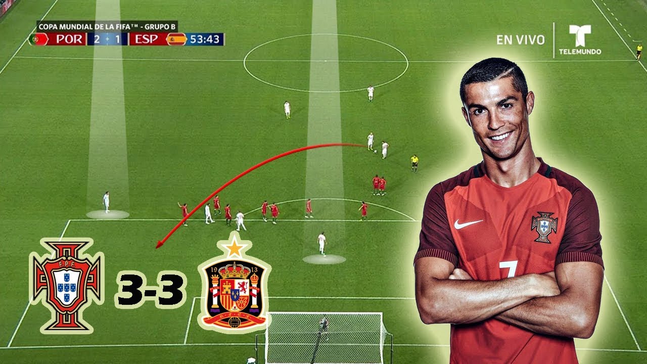 Portugal vs Spain 3-3 | Tactical Analysis | World Cup 2018