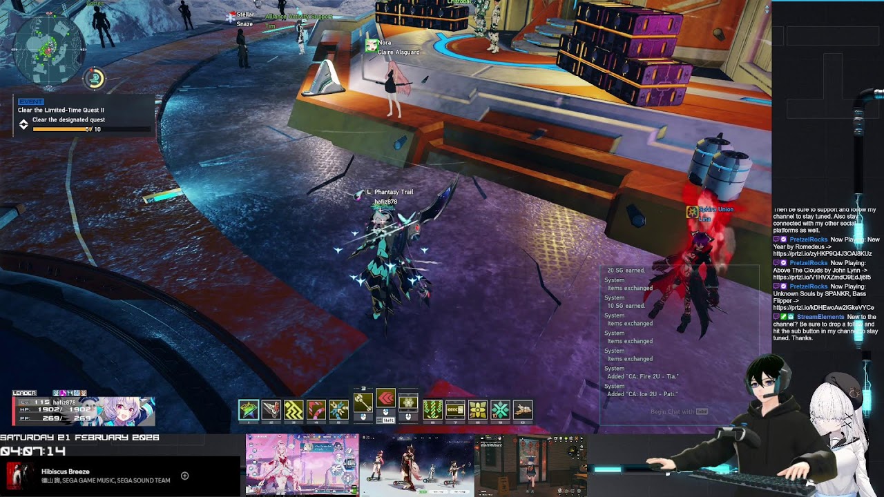 PSO2NGS daily and chilling