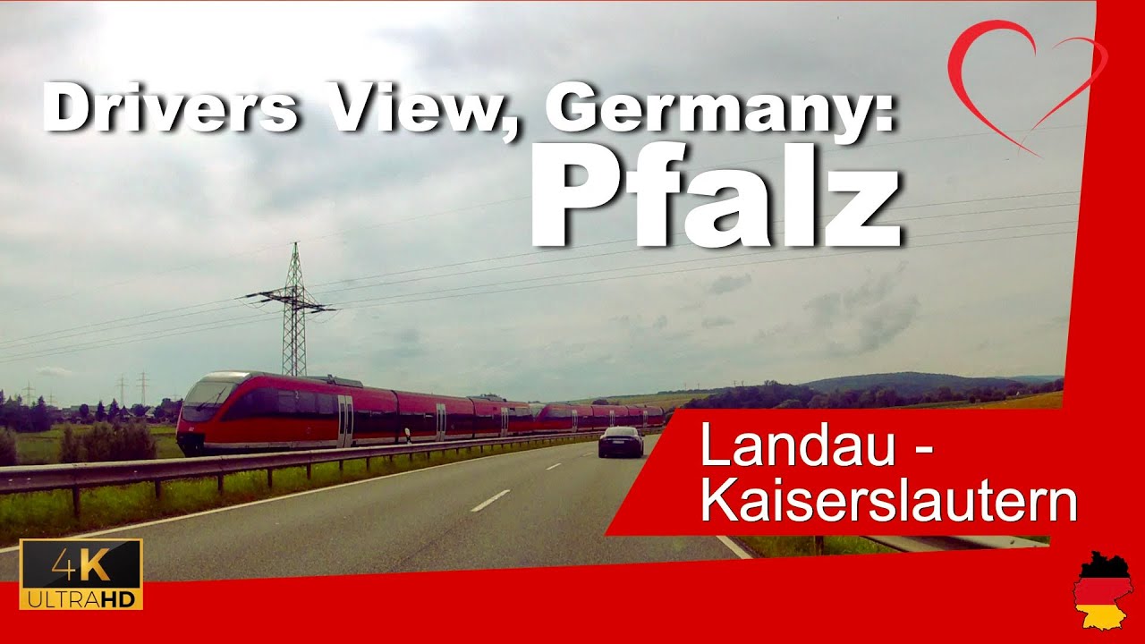 Drivers View Germany – Pfalz to Hunsrück, 1 hour drive