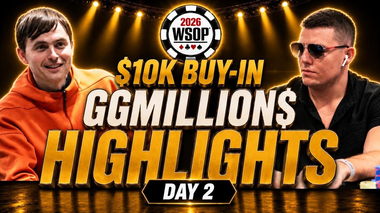 HIGHLIGHTS | $10,000 GGMillion$ High Roller | Day 2