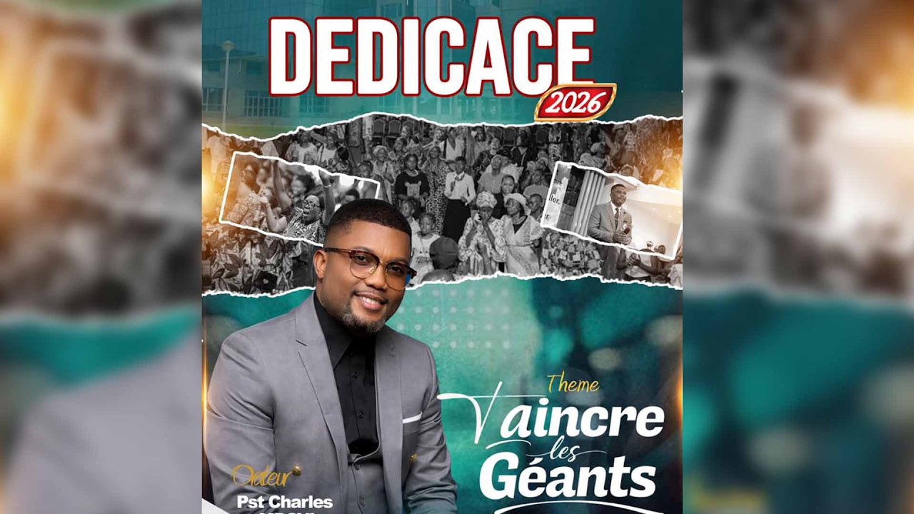 GRANDE CLOTURE DE LA DEDICACE DE L'ANNEE 2026 AVEC LE PASTEUR CHARLES MPOYI LA MAIN DU POUVOIR