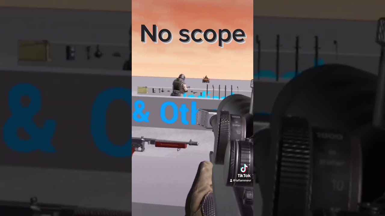 Insane no-scope in VR 