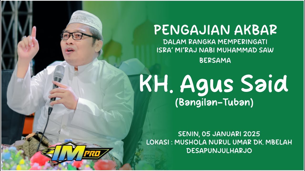 LUCU POLLL... PENGAJIAN KYAI AGUS SAID DARI BANGILAN