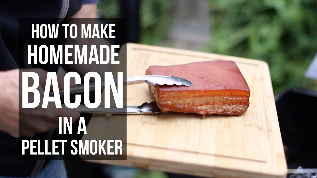 How to make homemade BACON on a wood pellet smoker