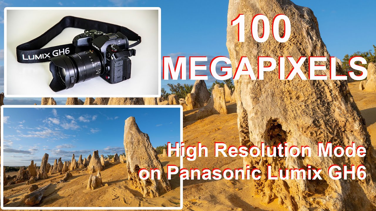 PANASONIC LUMIX GH6: 100 Megapixels In High Resolution Mode - Hand Held!