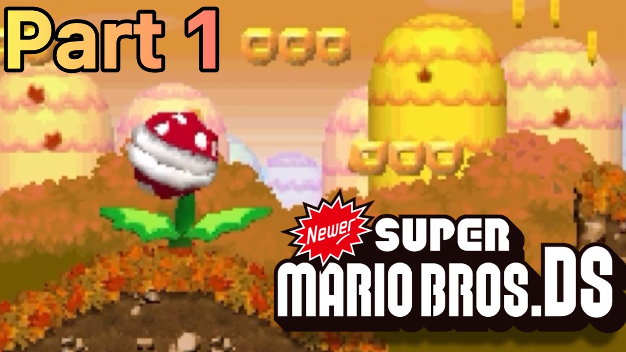 【Newer Super Mario Bros.DS】DSでも紅葉！！？？ - Part 1