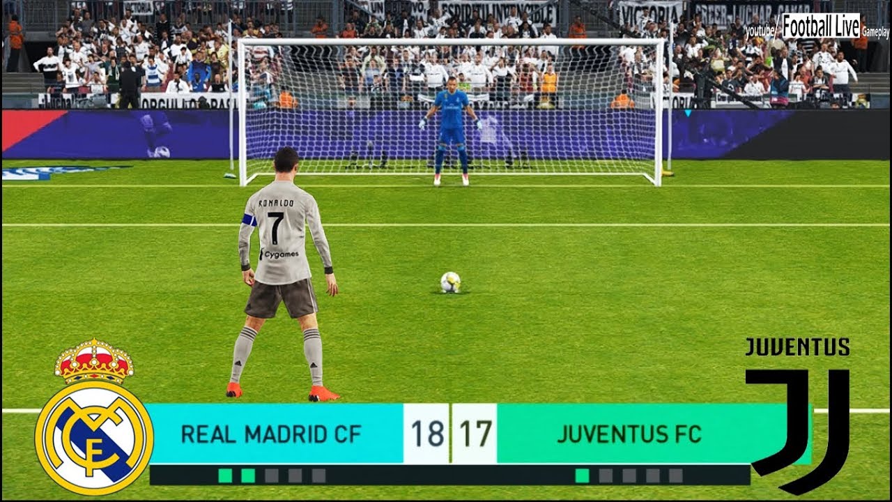 PES 2018 | РЕАЛ МАДРИД против ЮВЕНТУСА | Серия пенальти | Роналду против Реал Мадрид | Геймплей н...