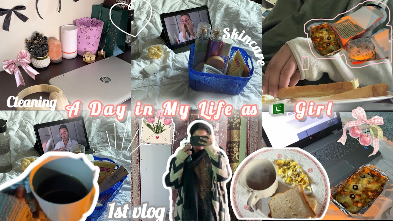 My First Vlog🎀🌙| A day in my life as a Pakistani Girl✨🤍 | Sania Qandeel