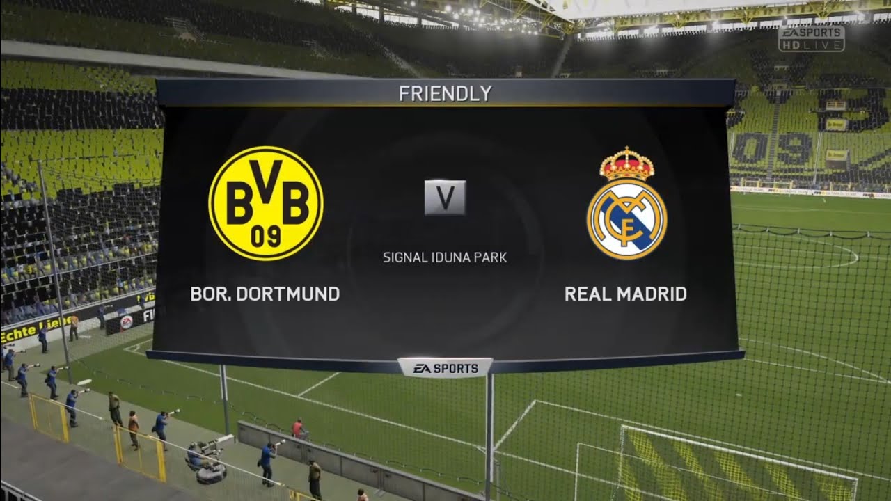 Borussia Dortmund vs Real Madrid  | FIFA 15 PS4 Gameplay