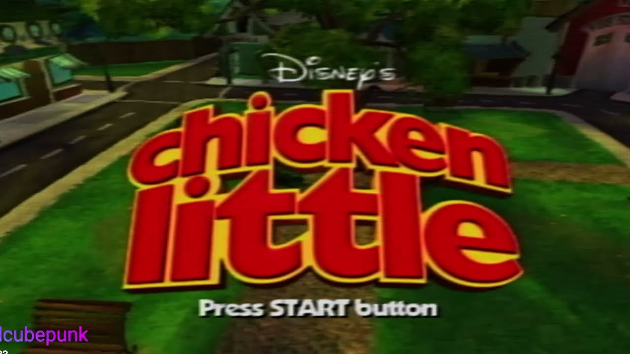 The Sky Is Falling! - Chicken Little (Part 1) (PS2 Gameplay)