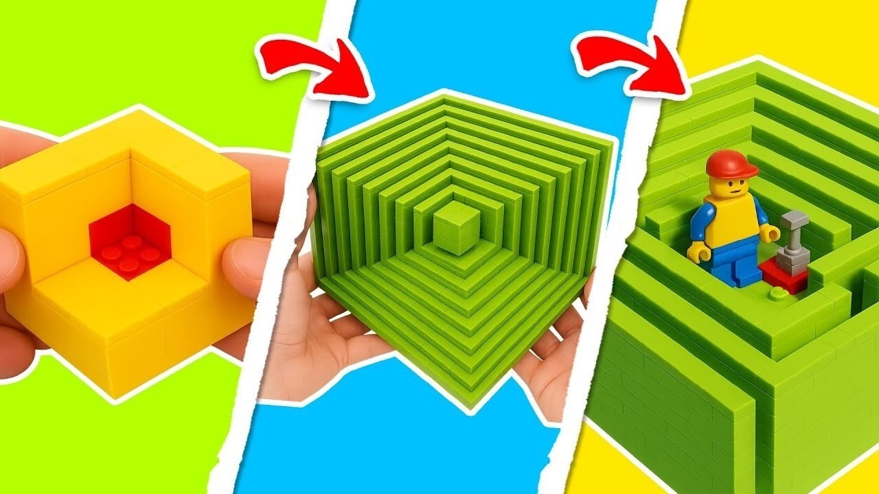 Construções de LEGO que Quebram a Lógica