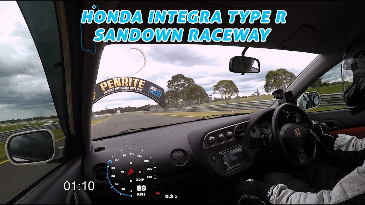 Honda Integra Type R Sandown Raceway Fast Lap - AutoInstruct