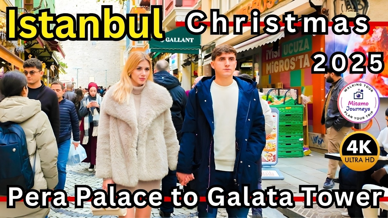 Galata at Its Busiest | Christmas Market & Winter Atmosphere