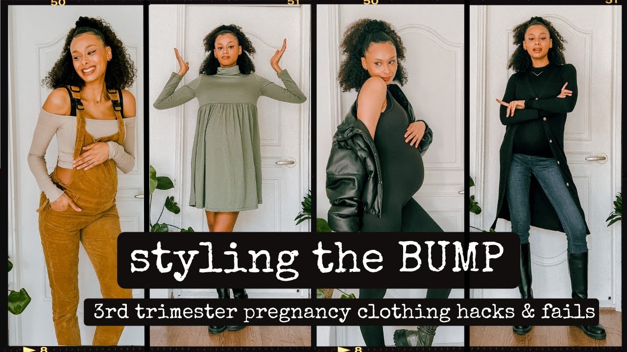 Styling the BUMP - 3rd Trimester Pregnancy Clothing Hacks & Fails