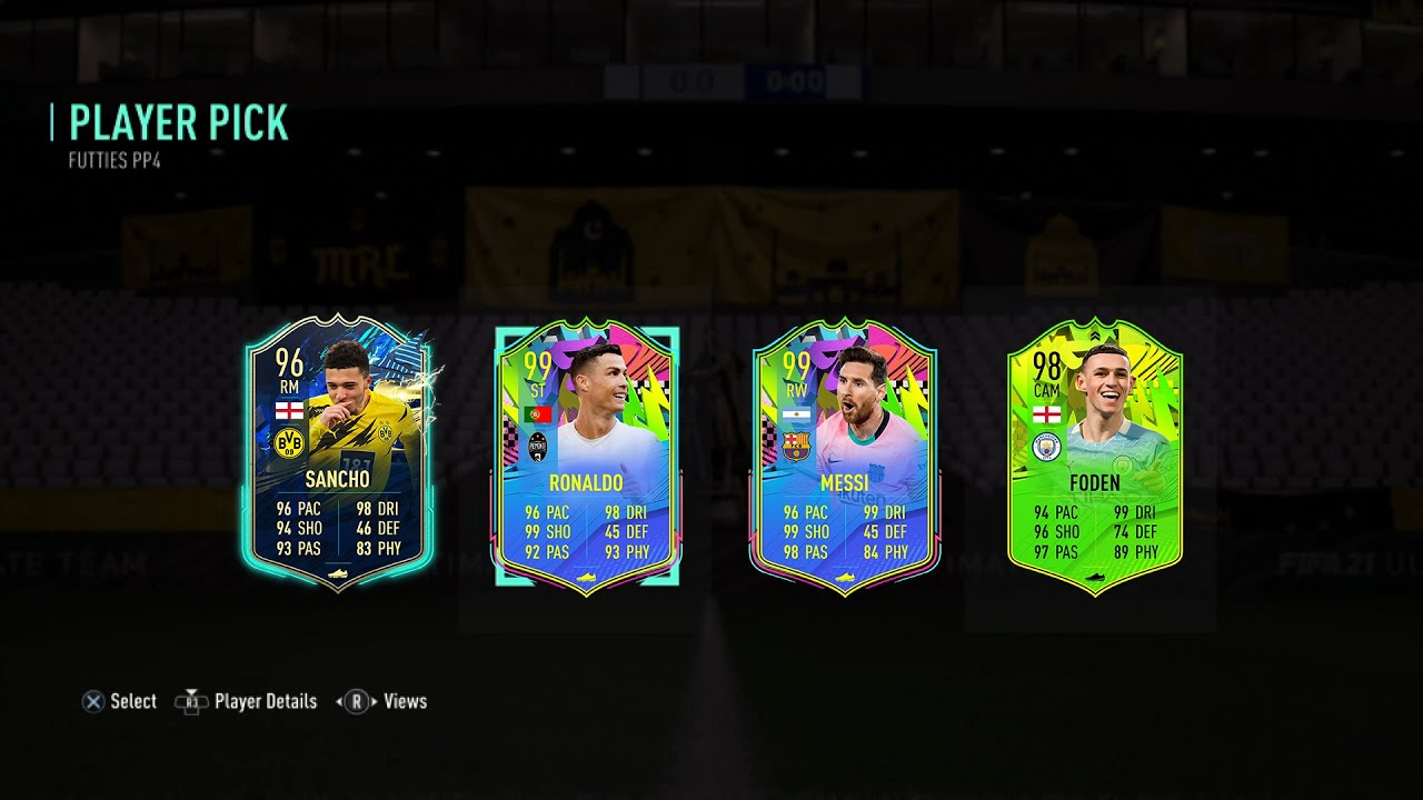 Вот что мне выпало из 25 выборов игроков с рейтингом 92+ в режиме Ultimate Team FIFA 21!