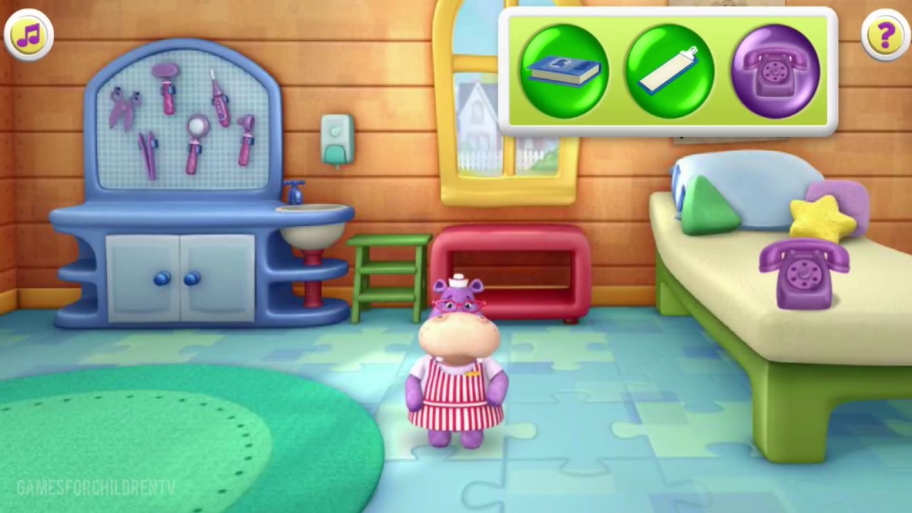 Doc McStuffins - Full Game of Hallie's Hunt - Walkthrough - Disney Jr. Game in English