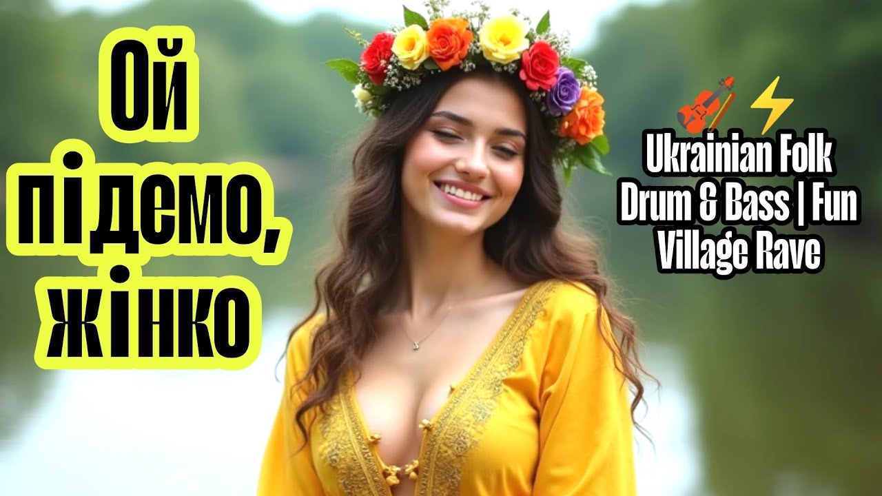 Ой підемо, жінко 🎻⚡ | Ukrainian Folk Drum & Bass | Fun Village Rave