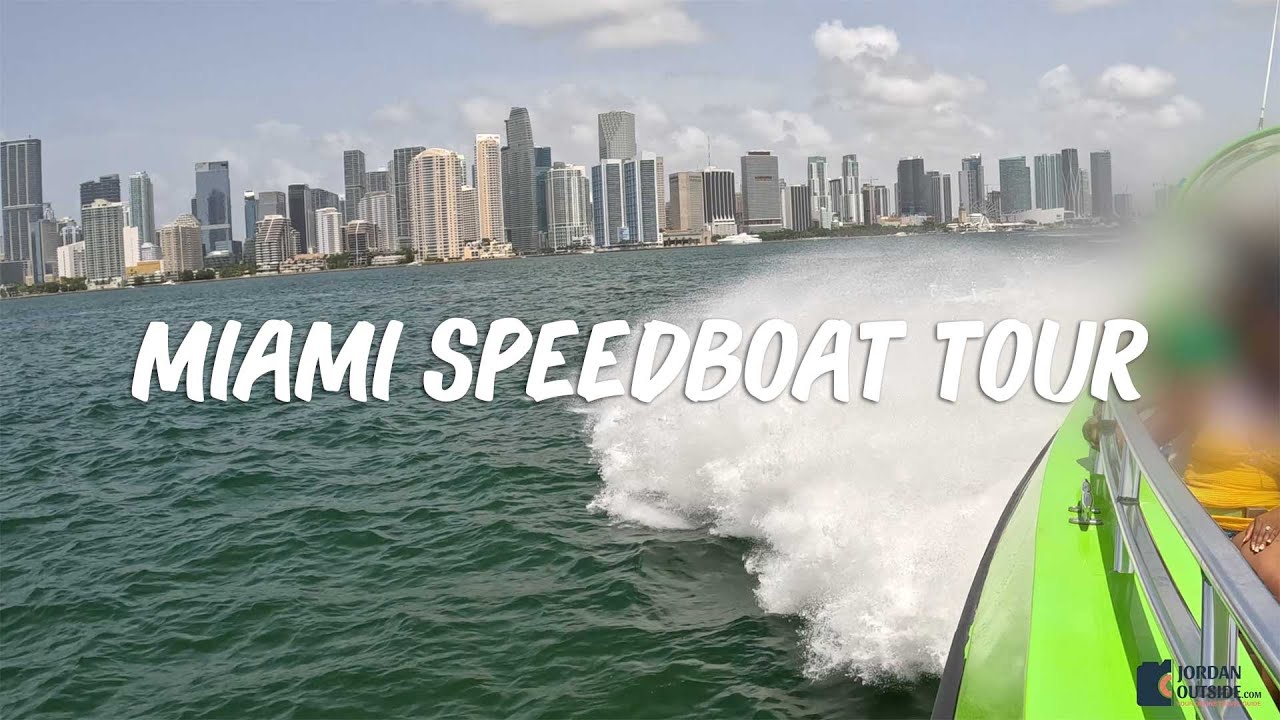 Экскурсия на катере по Майами (Thriller Miami Speedboat Adventures) из Бэйсайда, Майами