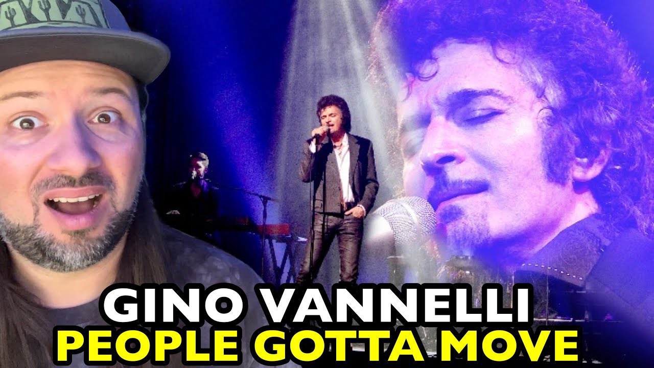 GINO VANNELLI People Gotta Move LIVE | REACTION